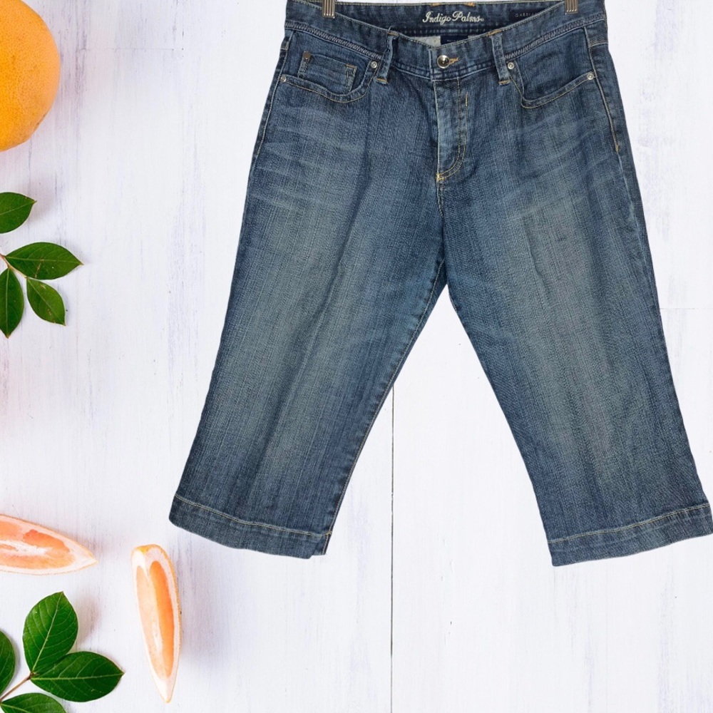 Indigo Palms Capri Pants